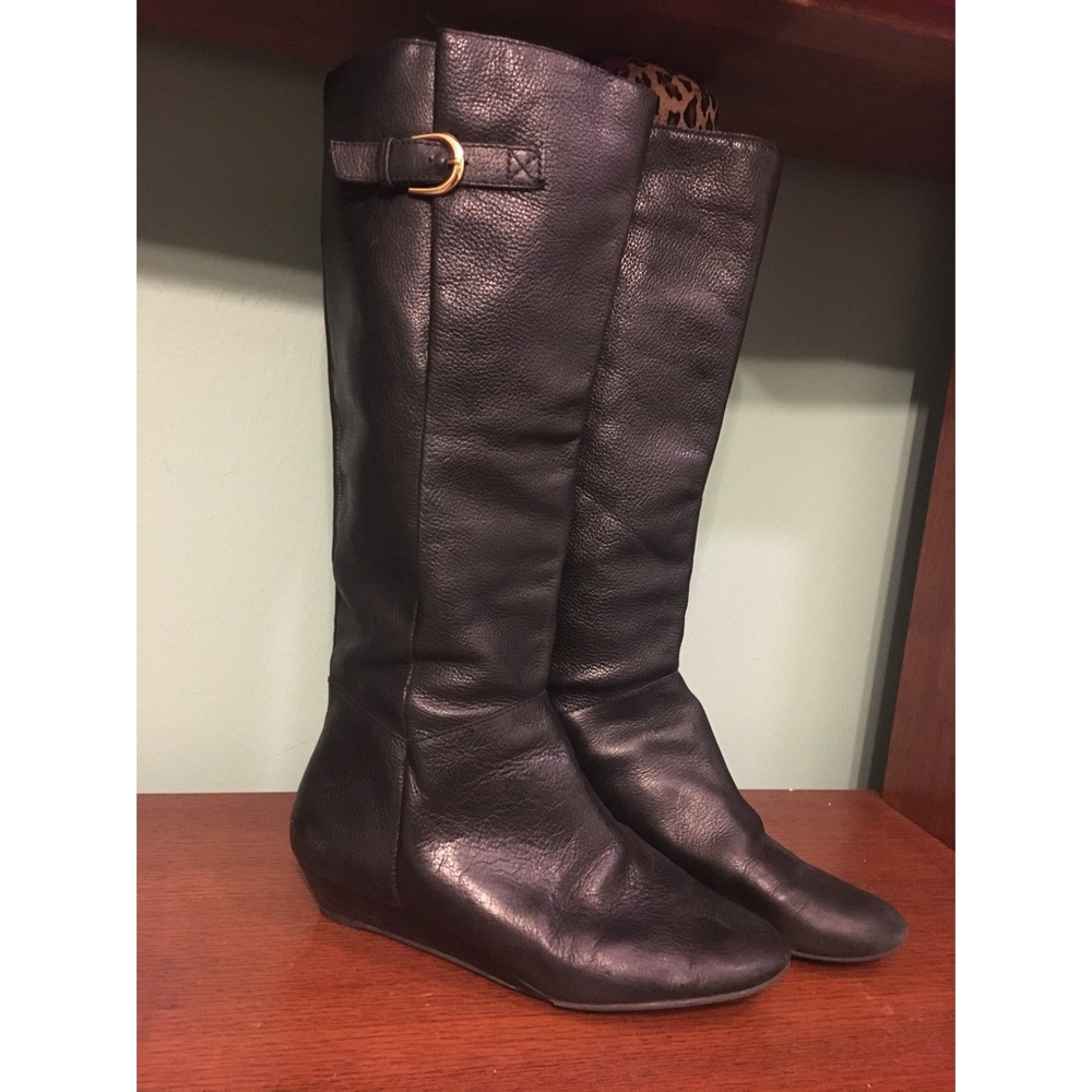 Black Leather Boots